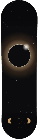 Diseño de skate «Eclipse»: Minimal, Espacio