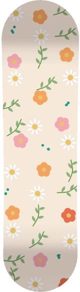 Diseño de skate «Jardín»: Naturaleza
